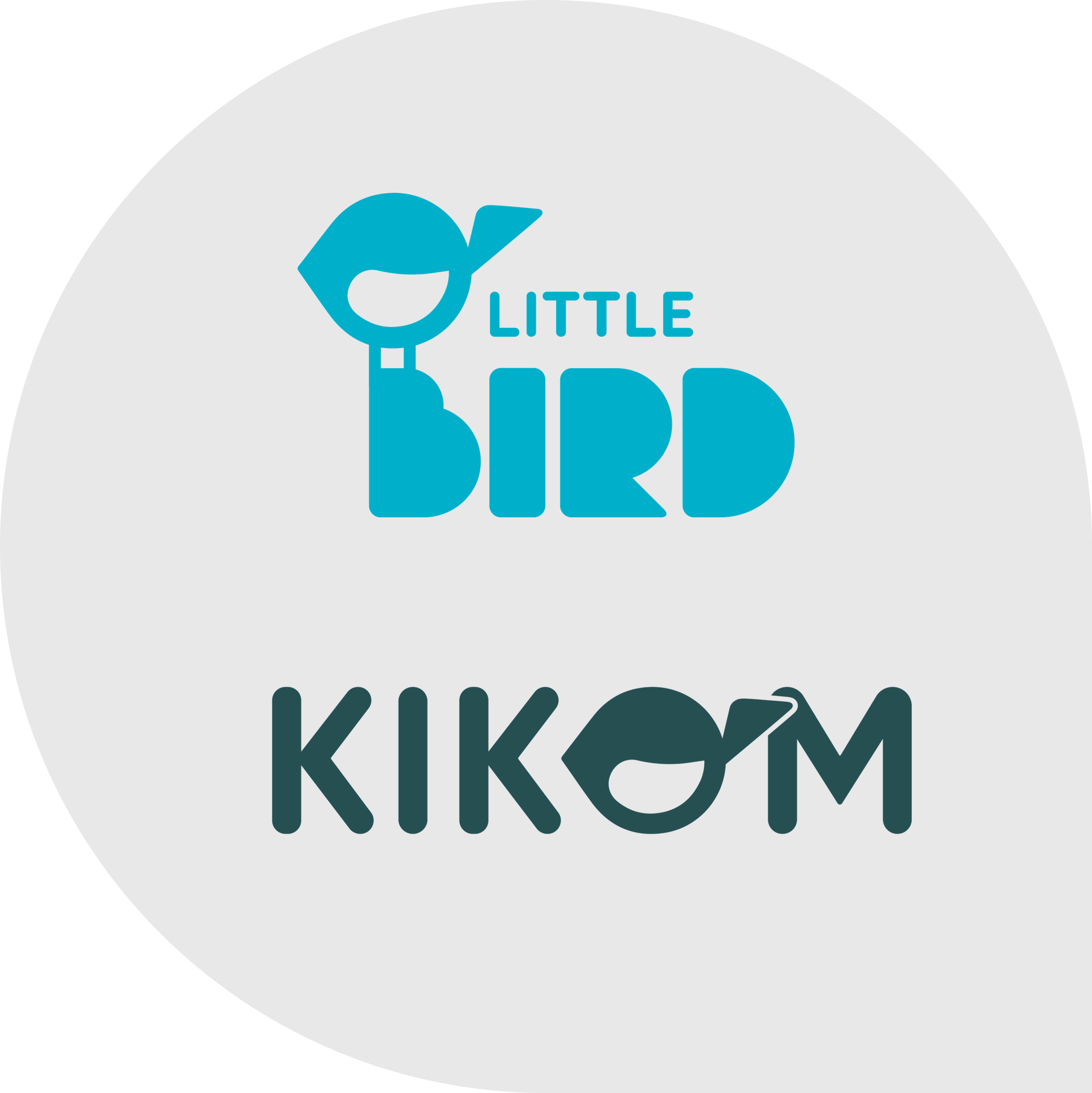 Little Bird & KIKOM Logo