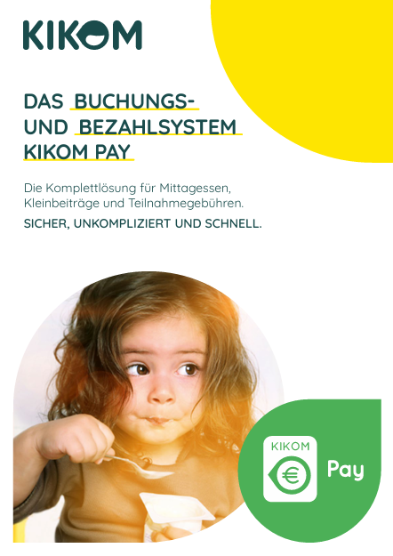 Titelbild des KIKOM Pay Flyers